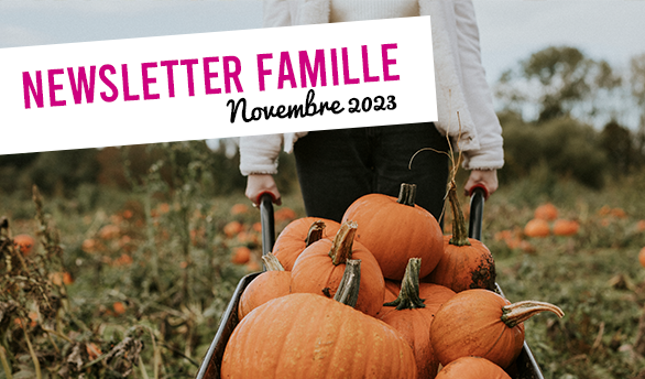 You are currently viewing Newsletter Familles – Novembre 2023