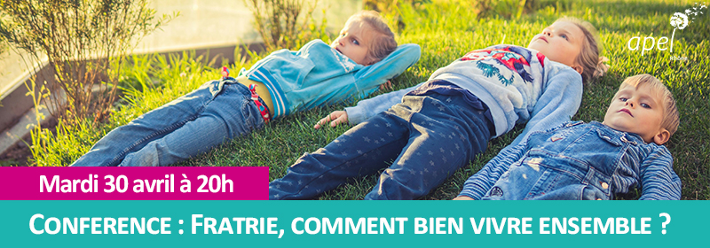 You are currently viewing Conférence : Fratrie, comment bien vivre ensemble ?