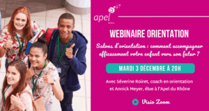 Lire la suite à propos de l’article Retour sur notre Webinaire Orientation du 3 décembre : Ressources à votre disposition
