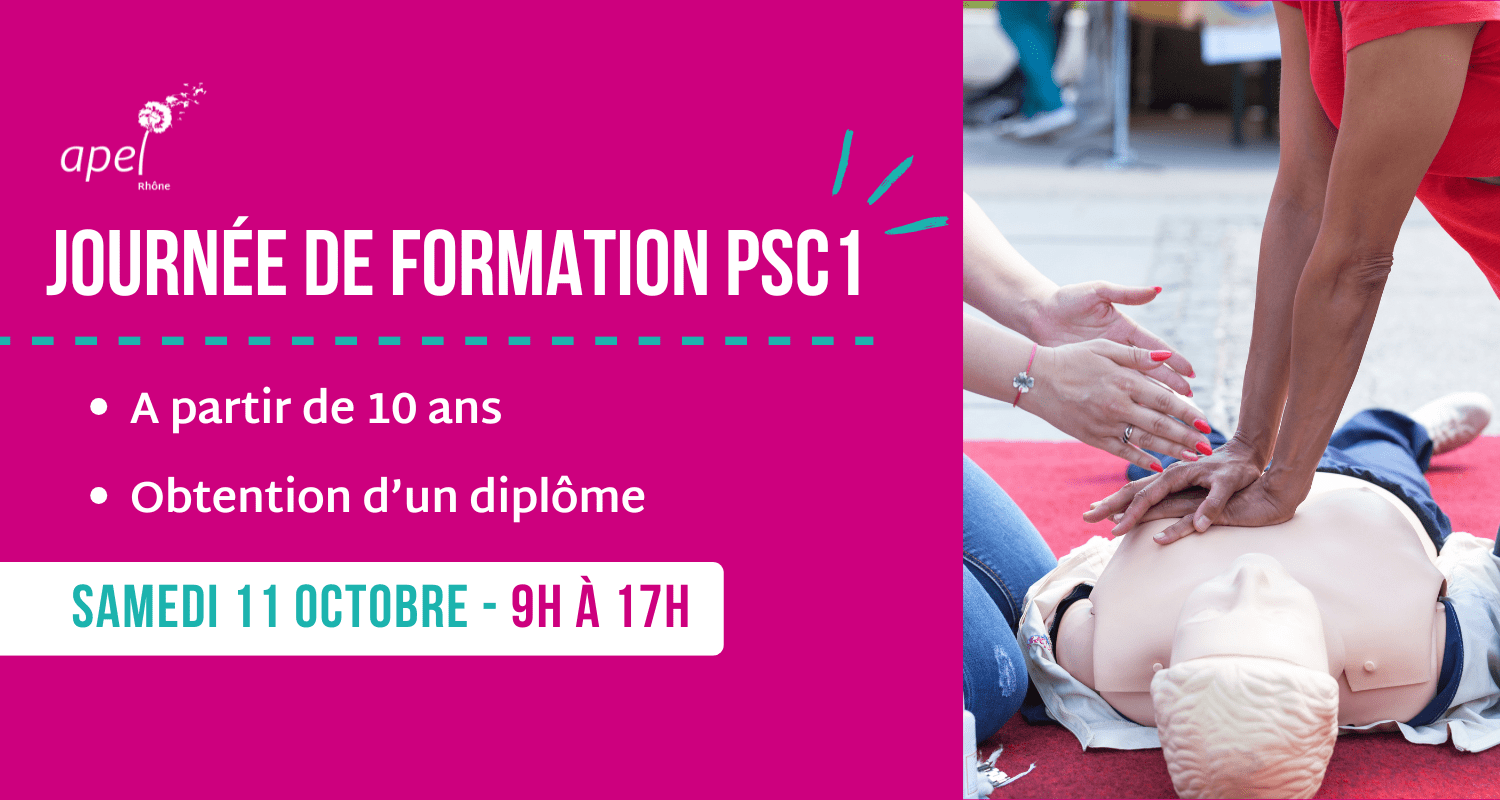 You are currently viewing Journée de formation PSC1 – Duo parent/enfant le 11 octobre