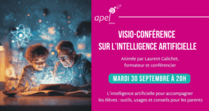 Lire la suite à propos de l’article Visioconférence sur l’Intelligence Artificielle chez les jeunes le 30 septembre 2025