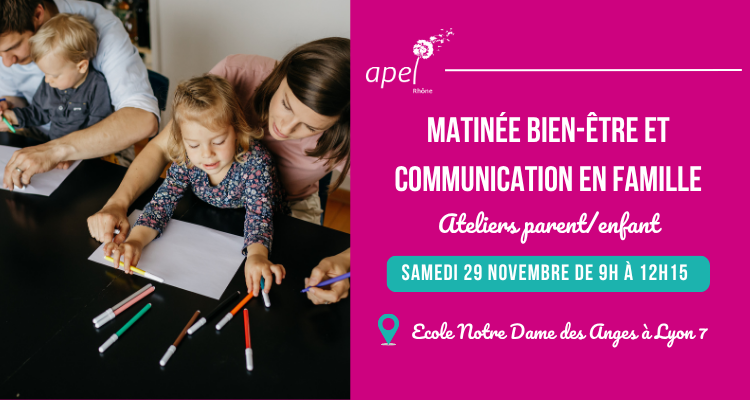 You are currently viewing Matinée « Bien-être et communication en famille »