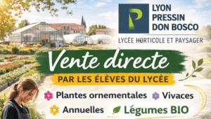Lire la suite à propos de l’article Découvrez et soutenez la production des élèves du Lycée Horticole privé de Lyon Pressin !